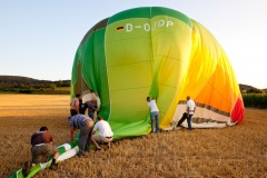 Ballonfahrt BKZ-Leser am 18. Juli 2010